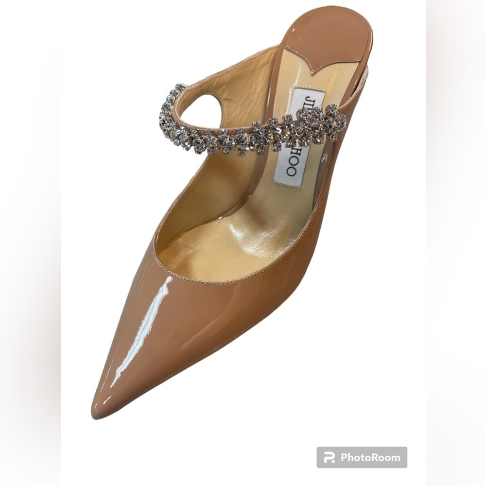 JIMMY CHOO NUDE PUMPS
